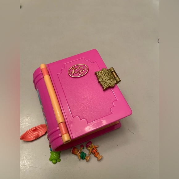 Vintage 1995 Polly pocket glitter island book 100% complet - Picture 3 of 3